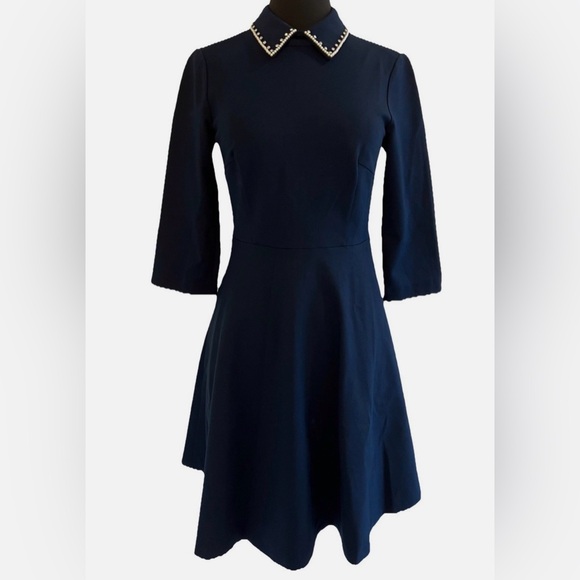 Kate Spade Embellished Collar Ponte Dress *Brand new! - Picture 5 of 9